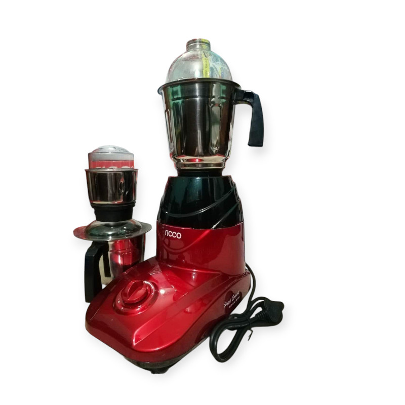 Ricco Mixer Grinder 1HP 1000 watt, রিকো ব্লেন্ডার ও গ্রাইন্ডার মেশিন।