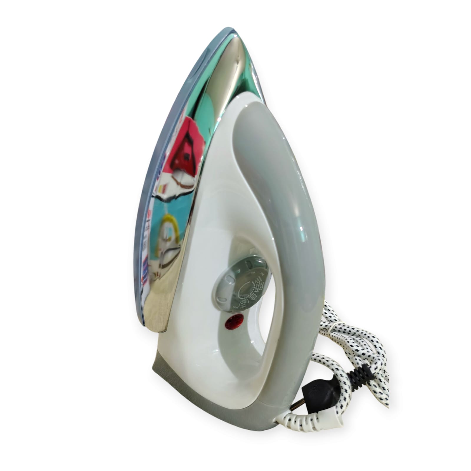 Novena NI-1182 White Color Heavy Dry Iron 1.850KG – European Standard, Long Lasting | নভেনা আয়রন- হেভি ডিউটি আয়রন