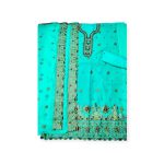 জর্জেট ৪ পিস ড্রেস – পেস্ট কালার | Georgette 4 Piece Salwar Kameez | Mahzam BD