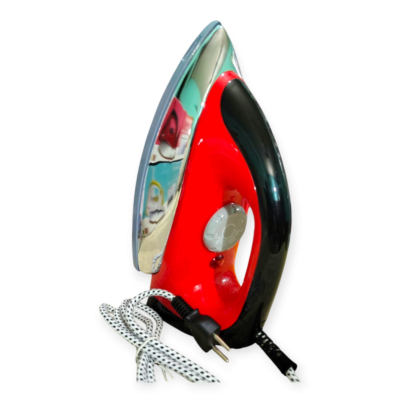Novena NI-1182 Red Color Heavy Duty Dry Iron 1.850KG – European Standard Ironing | নভেনা আয়রন