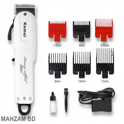 Kemei KM-2601 Professional Trimmer & Hair Clipper - কেমি প্রফেশনাল হেয়ার ট্রিমার