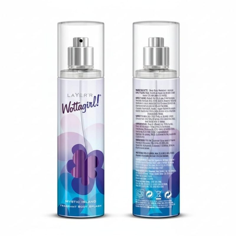 Layer'r Wottagirl Mystic Island Body Splash 135ml | লেয়ার ওয়টাগার্ল মিস্টিক আইল্যান্ড পারফিউম ফর উইমেন