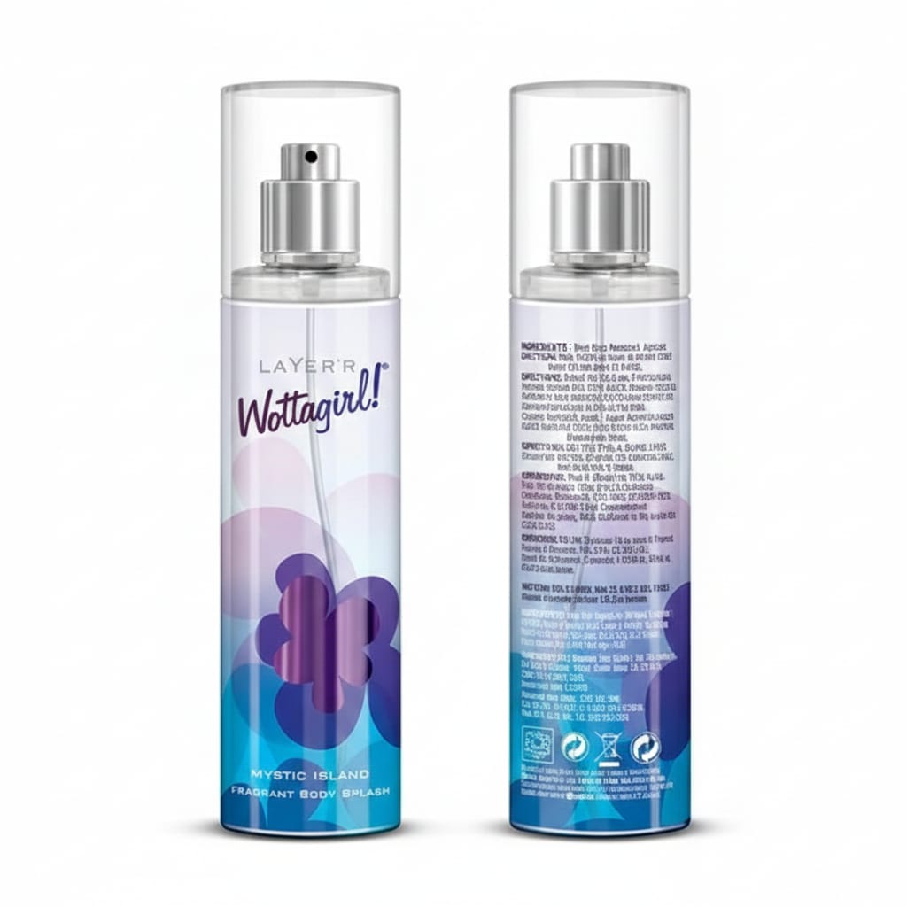 Layer'r Wottagirl Mystic Island Body Splash 135ml | লেয়ার ওয়টাগার্ল মিস্টিক আইল্যান্ড পারফিউম ফর উইমেন